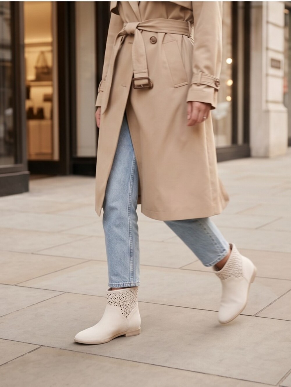 Michael Kors suede booties